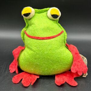 Frog Plushie Stuffed Animal Bean Bag (B)